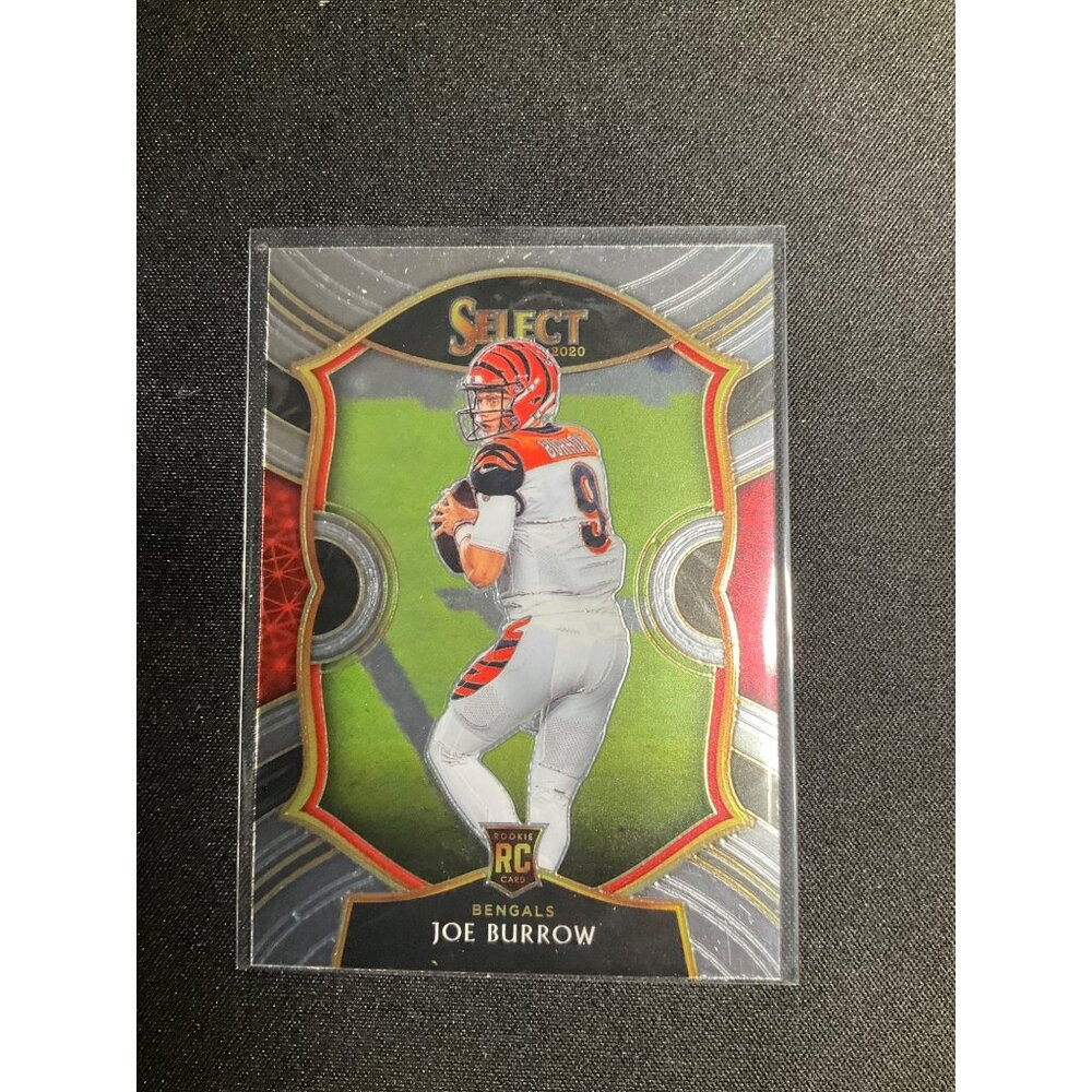 JOE BURROW (RC) 2020 Panini Select - SILVER PRIZM #46